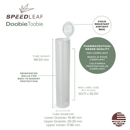 Doobie Toobie Pre-Roll Tubes