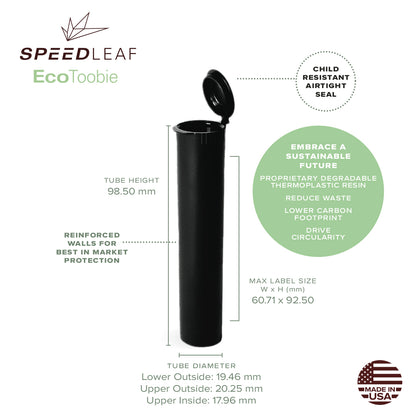 Eco Toobie, Sustainable Cannabis Packaging