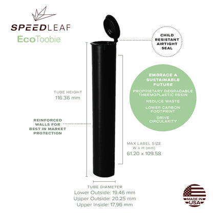 Eco Toobie, Sustainable Cannabis Packaging